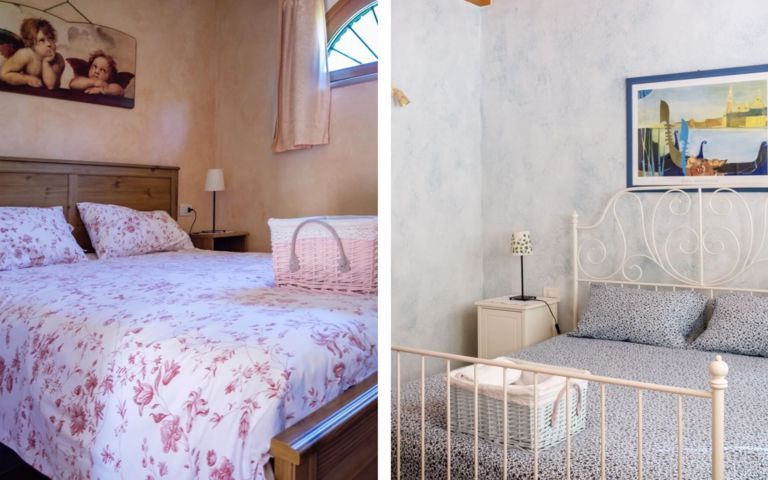 Kamers Notte Rosa en Acqua Azzurra